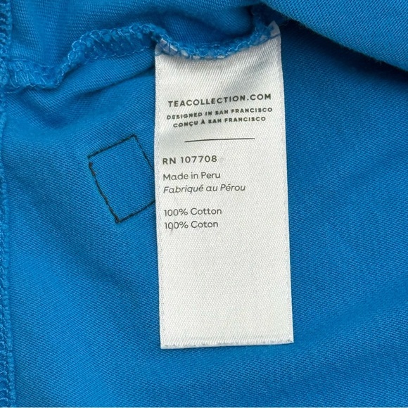 Tea Collection Girls Coy Koi Fish Tunic Top 5 Blue, Orange 100% Cotton - Picture 6 of 10